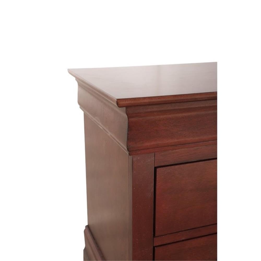 Set of 2 Queen Sleigh Bed and 2-Drawer Nightstand S28613