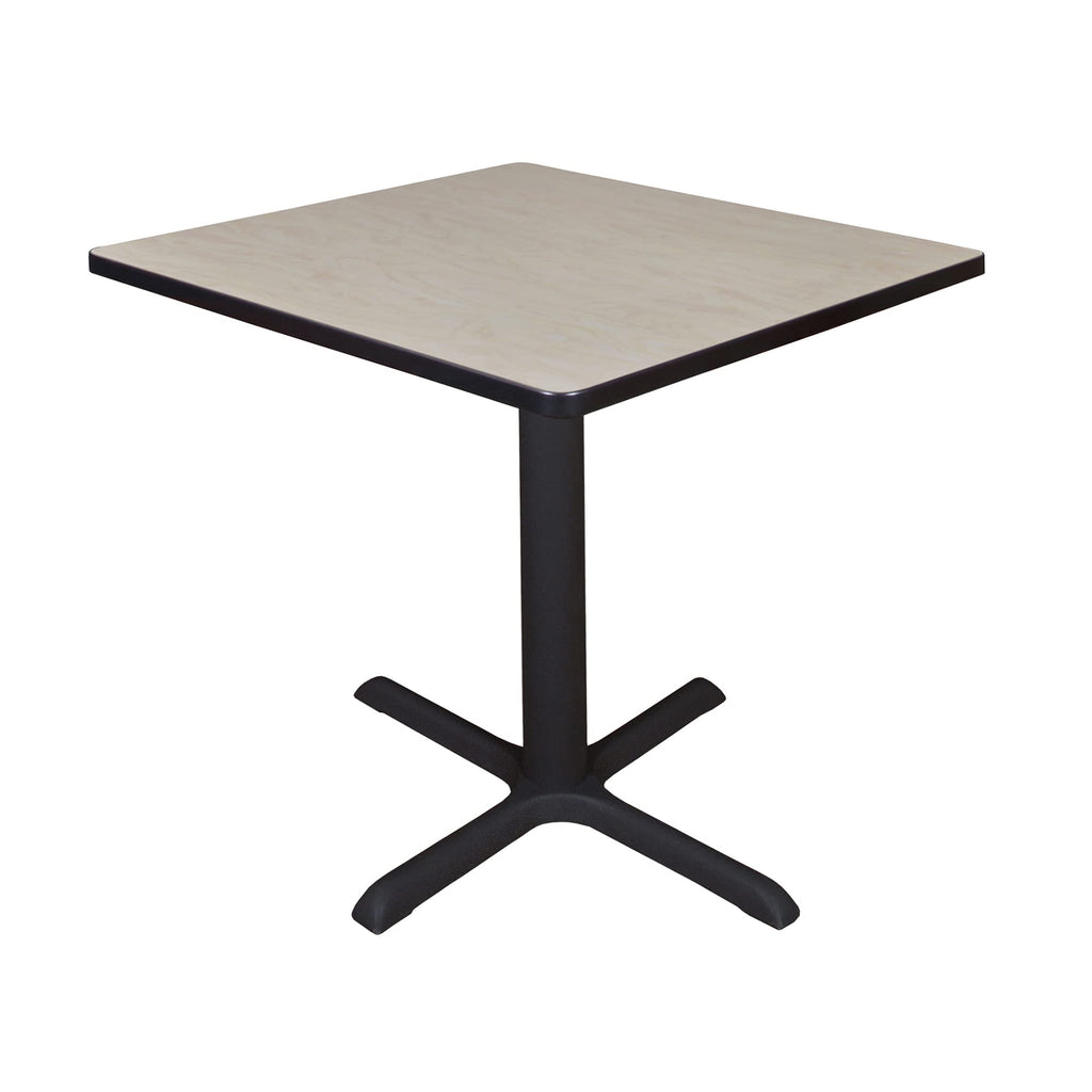 30" Square Breakroom Table Maple D7981