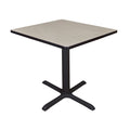 30" Square Breakroom Table Maple D7981