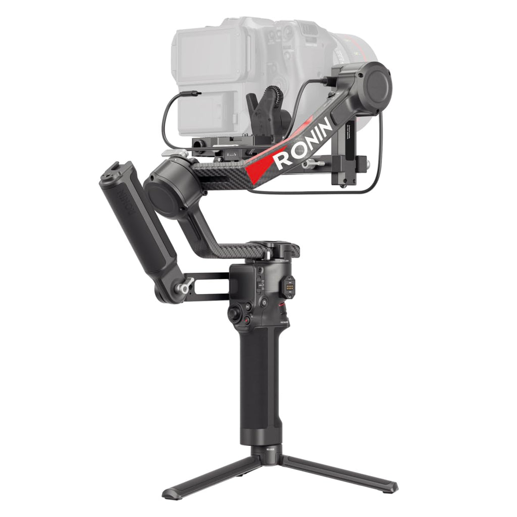 3-Axis Gimbal Stabilizer with Image Transmitter, Focus Pro Motor, Shotgun Microphone X196