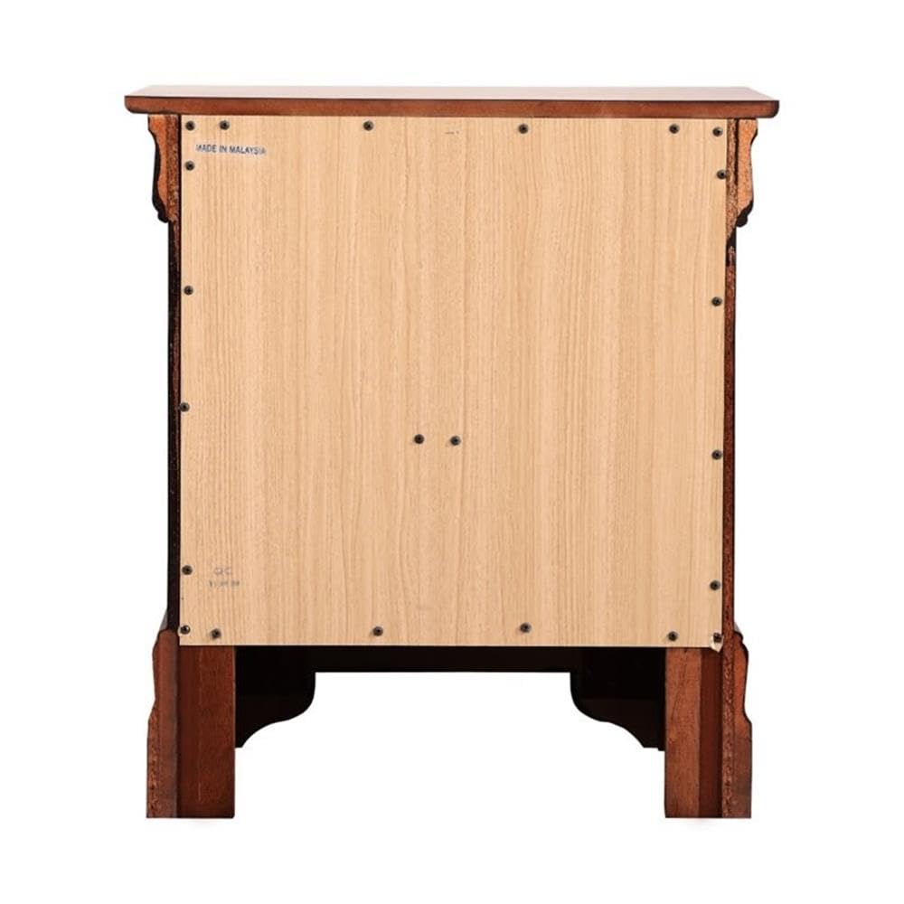 Set of 2 Queen Sleigh Bed and 2-Drawer Nightstand S28613