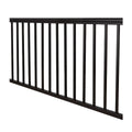 Aluminum Rail and Baluster Kit Textured Black 36 x 72 Inch R114597