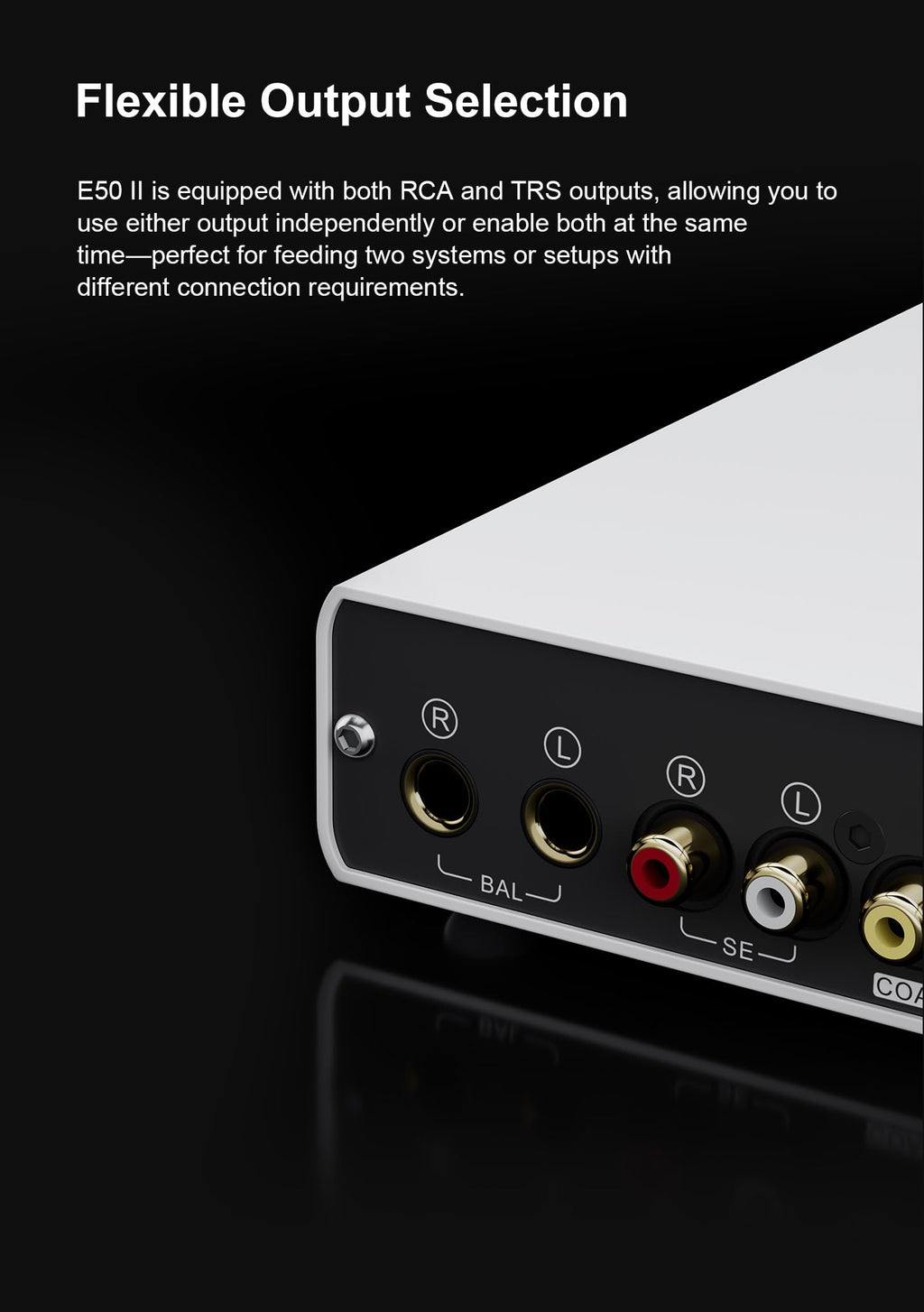 Black Hi-Res Audio DAC with Bluetooth Q952
