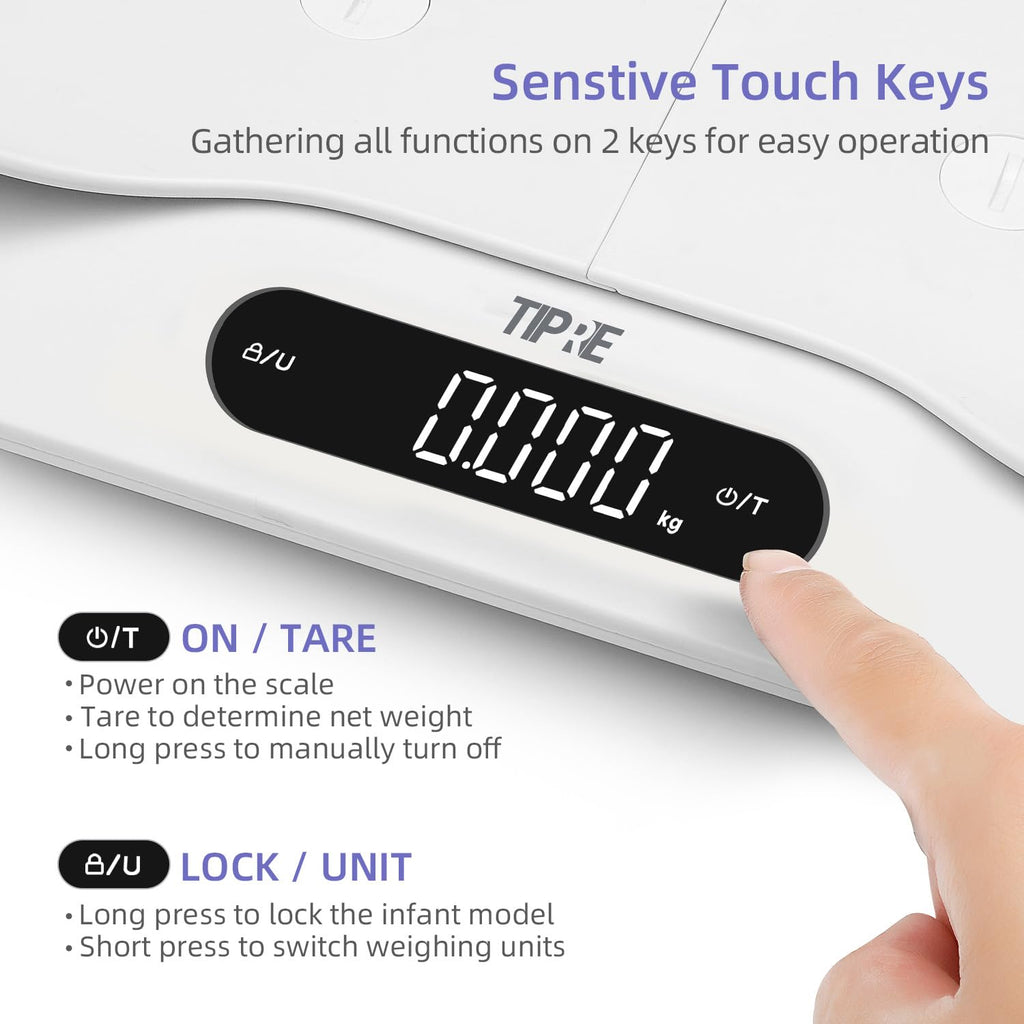 Baby Scale with Detachable Tray, Up to 400lb/180kg G595087