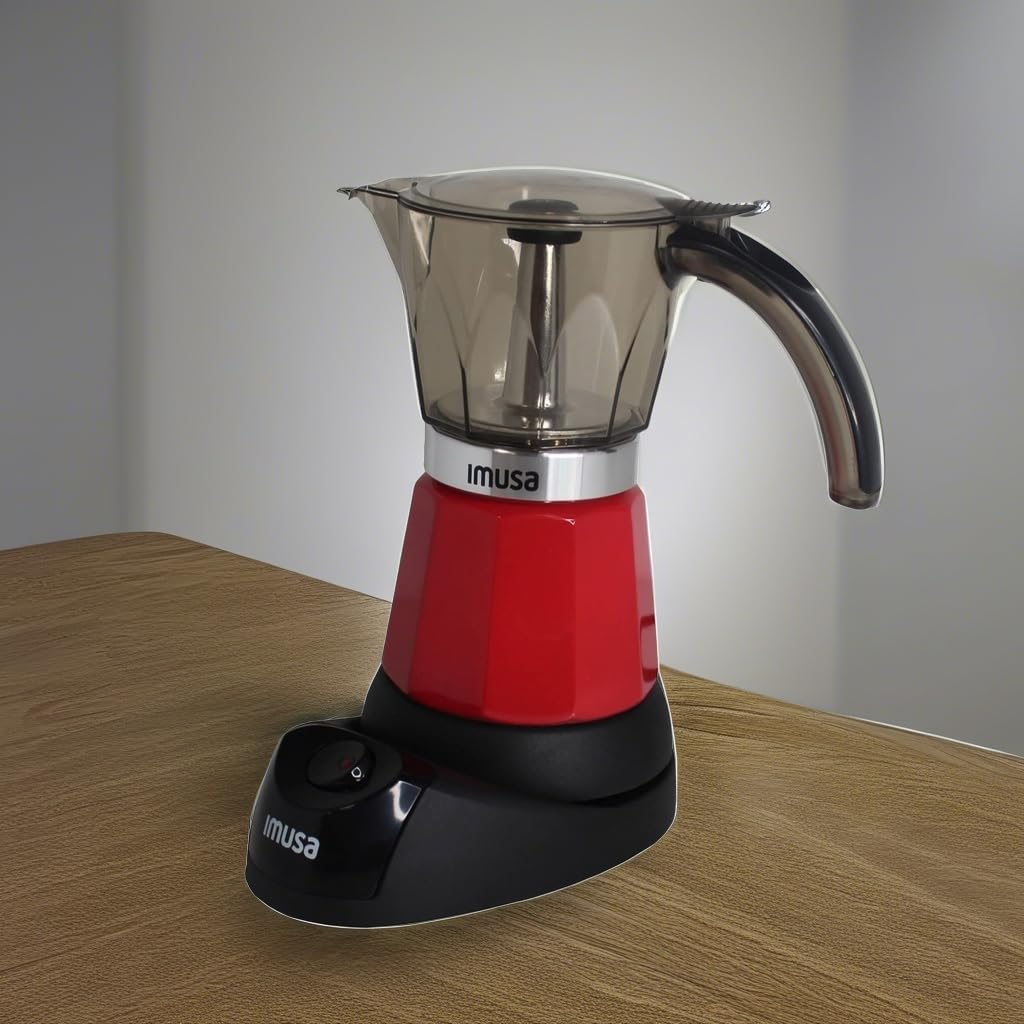 Red Electric Espresso Coffee Maker G5542