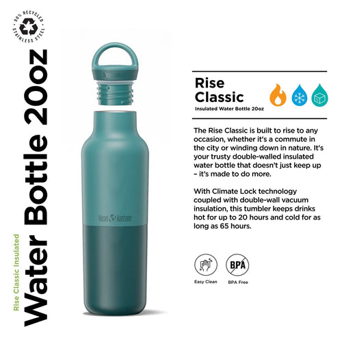 20 oz Stainless Steel Insulated Water Bottle D7195