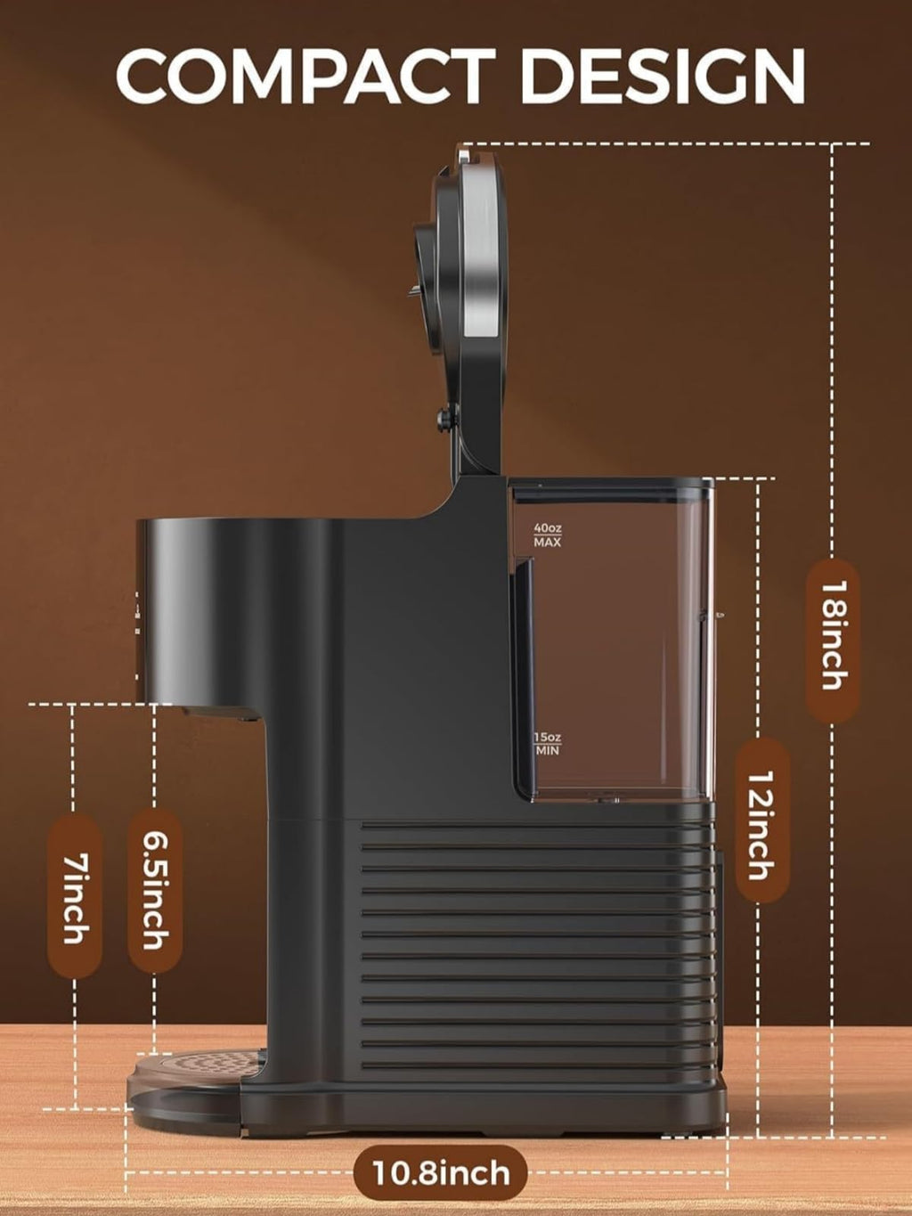 Single Serve Coffee Pod Maker V1443