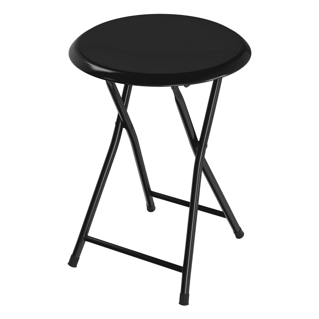 Folding Backless Stool 18-Inch 225lb Capacity J367778