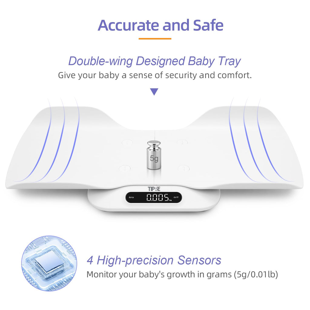 Baby Scale with Detachable Tray, Up to 400lb/180kg G595087