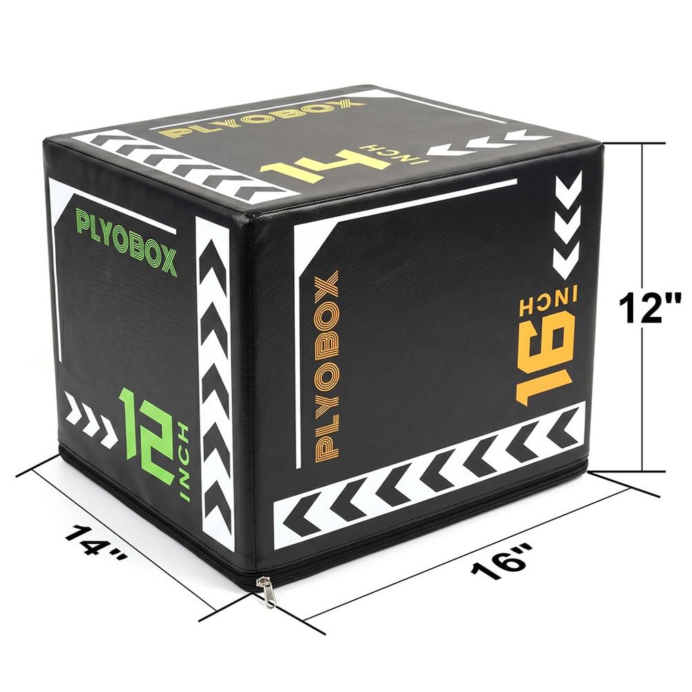 3-in-1 Foam Plyometric Jump Box R73418