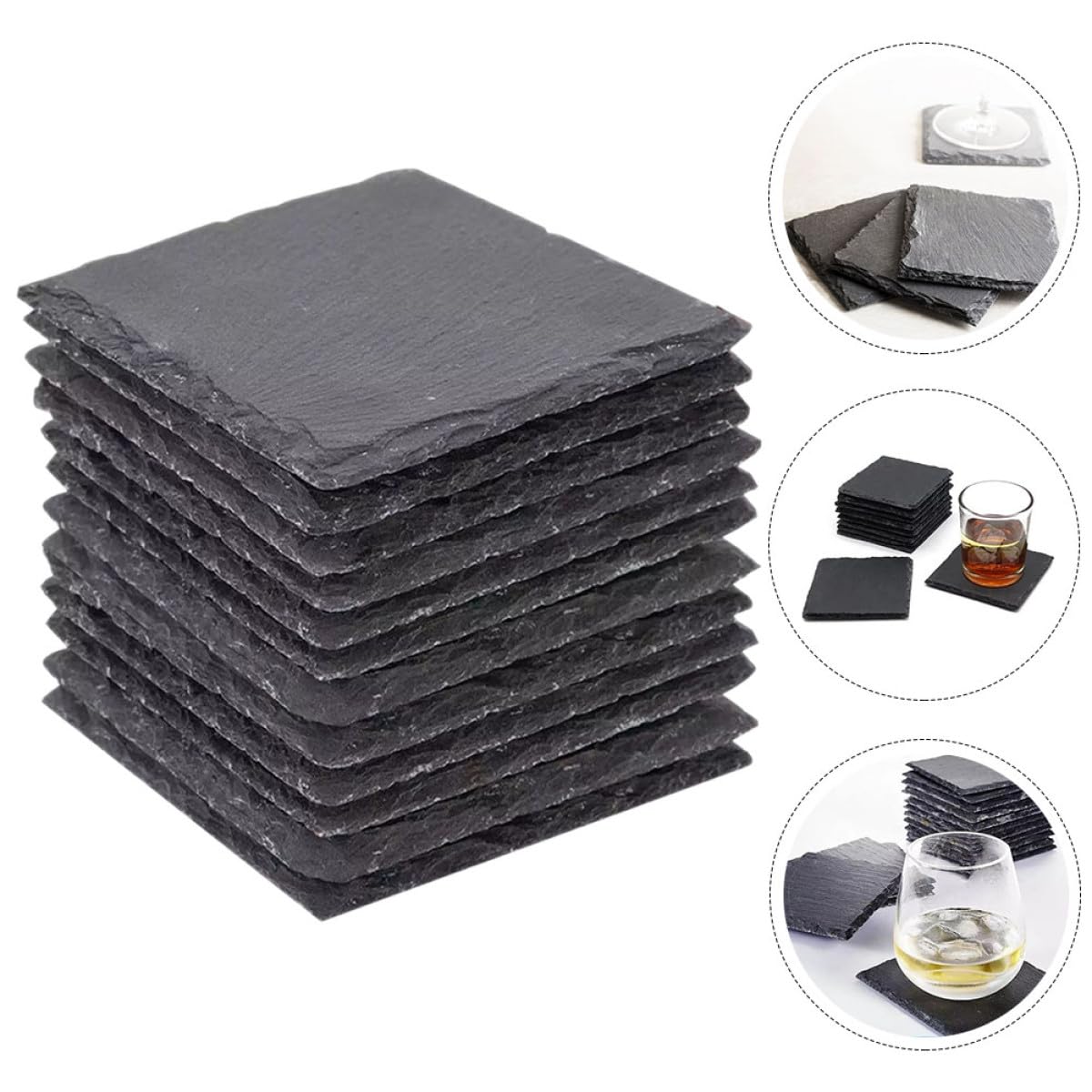Natural Rock Coaster Set C597
