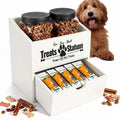 Pet Food Storage Container with Drawer B1246