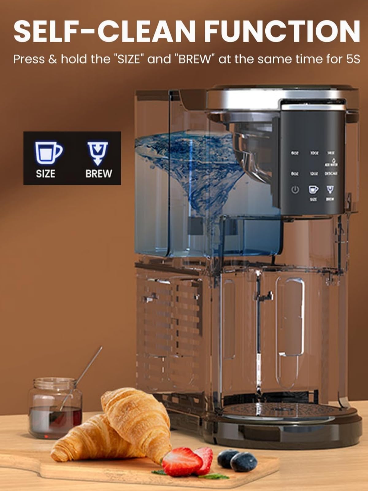 Single Serve Coffee Pod Maker V1443