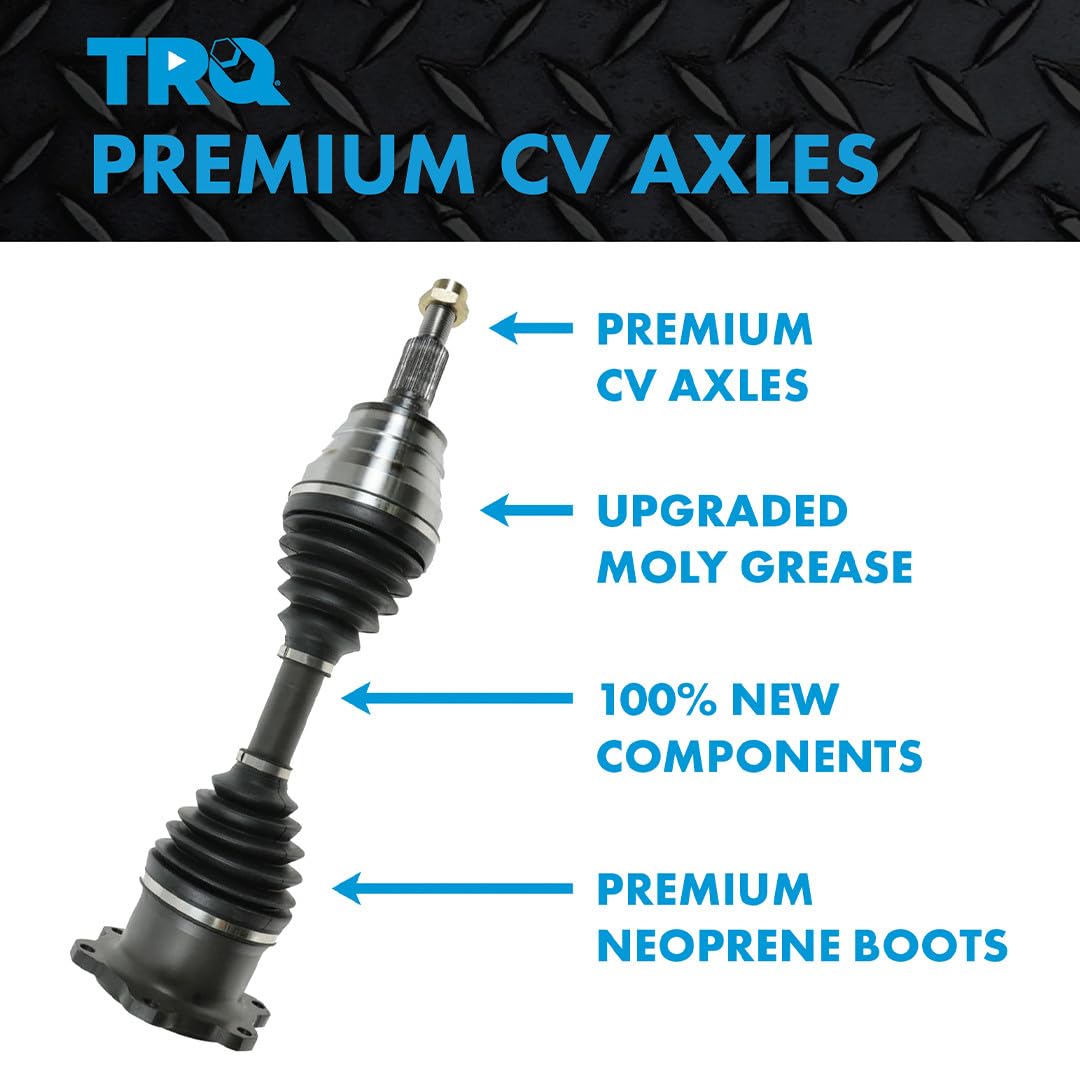 Front 2 Piece CV Axle Shaft Assembly Set V716755
