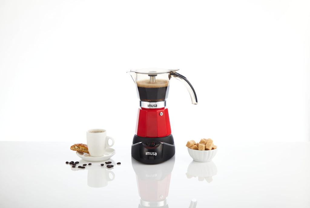 Red Electric Espresso Coffee Maker G5542