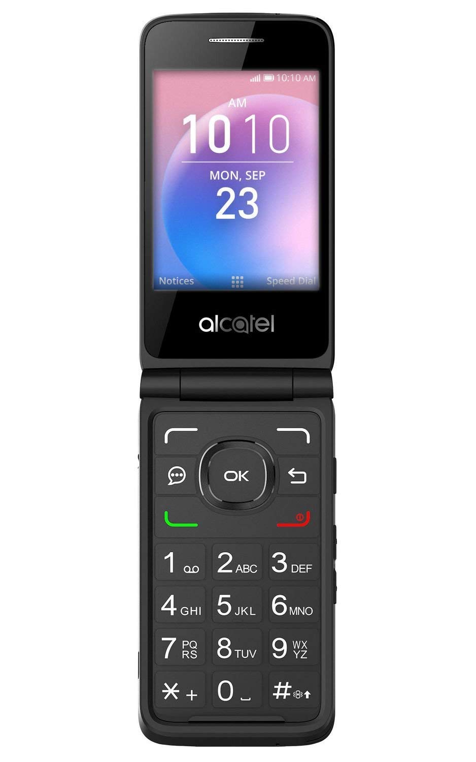 Black 4G LTE Unlocked Flip Phone U837329