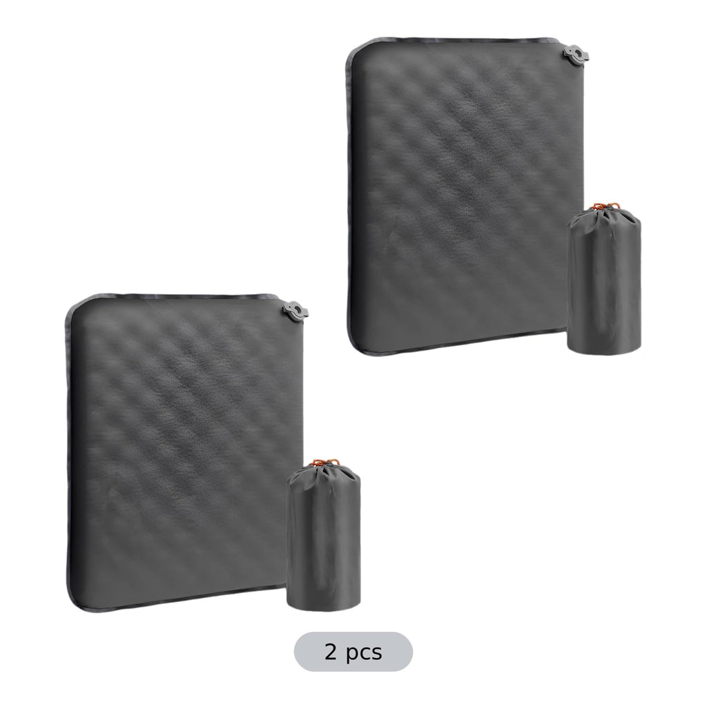 2 Pcs Inflatable Seat Cushion Lightweight Nylon TPU X51988