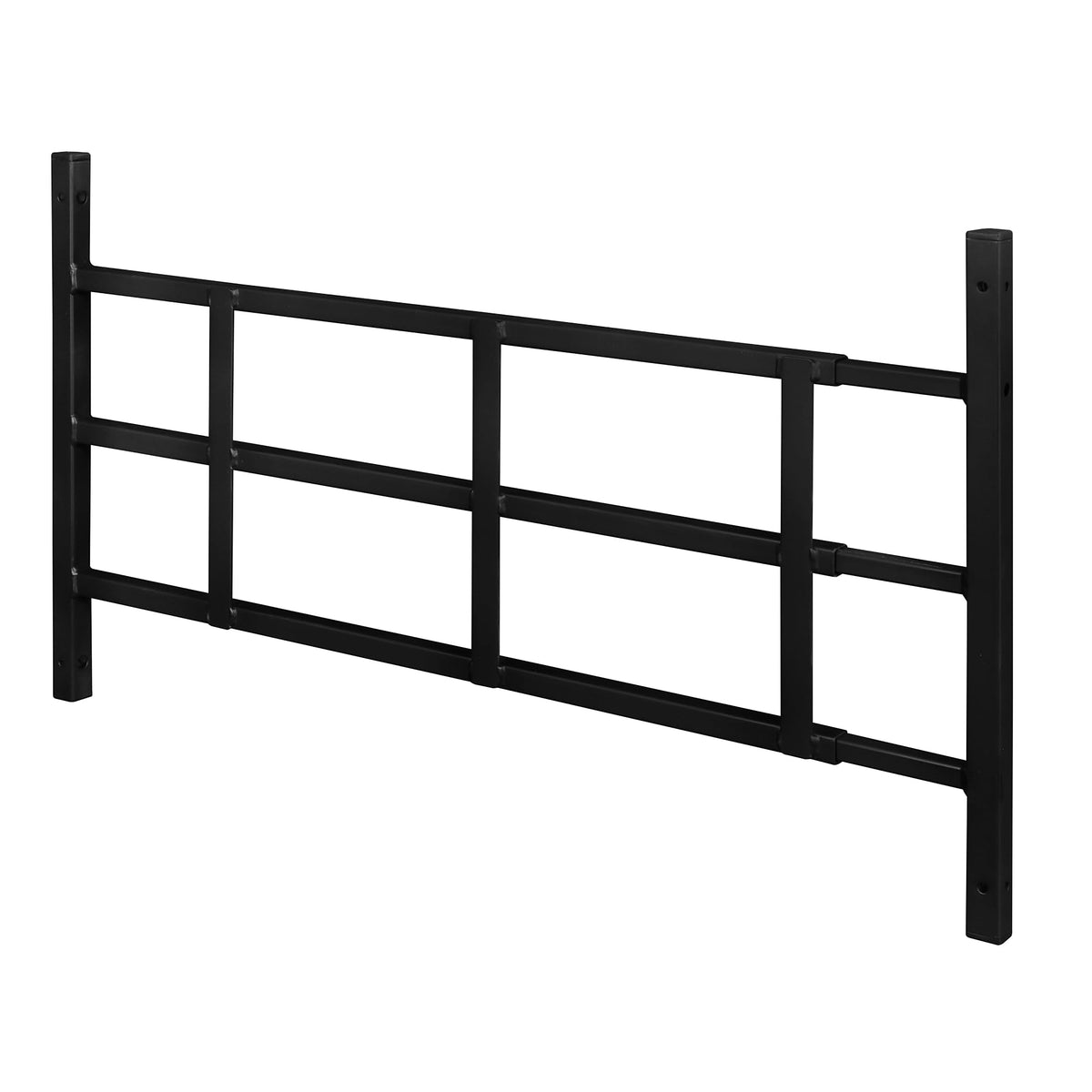 Black Carbon Steel 3-Bar Window Grill G46128