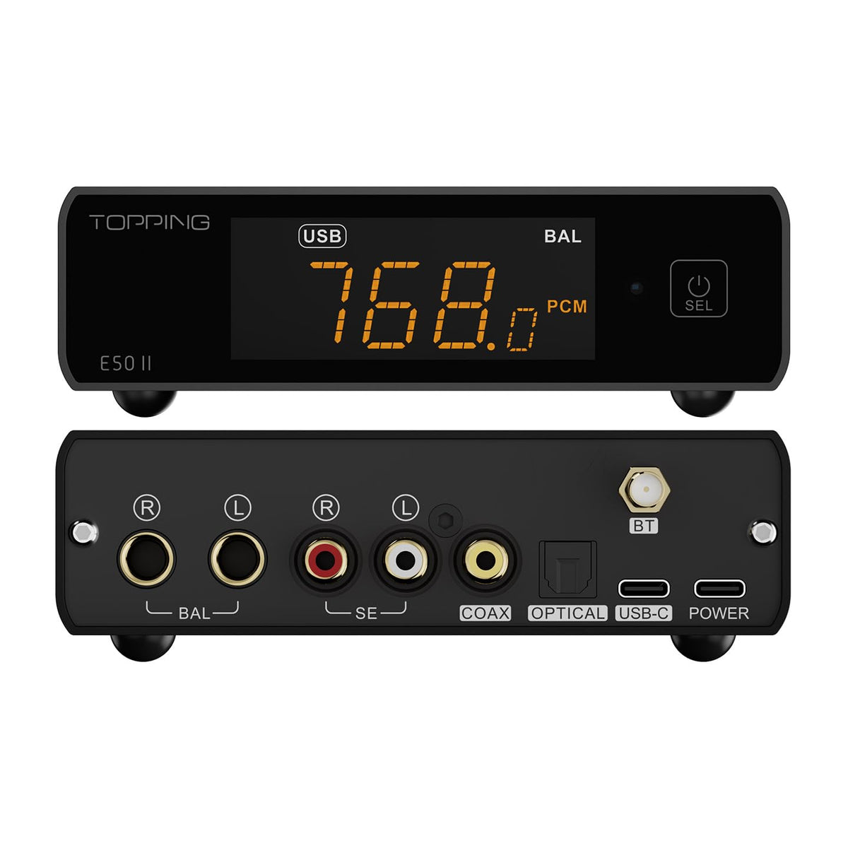 Black Hi-Res Audio DAC with Bluetooth Q952