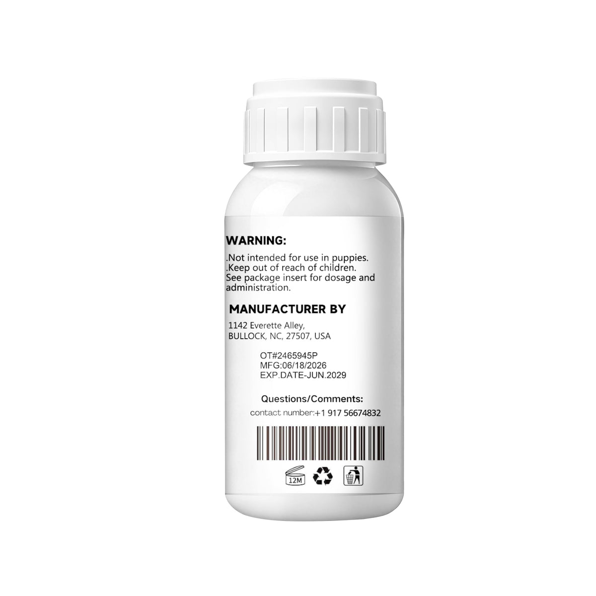 Dog and Puppy Dewormer Liquid O227
