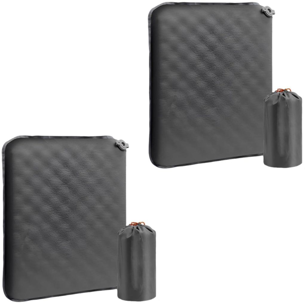 2 Pcs Inflatable Seat Cushion Lightweight Nylon TPU X51988