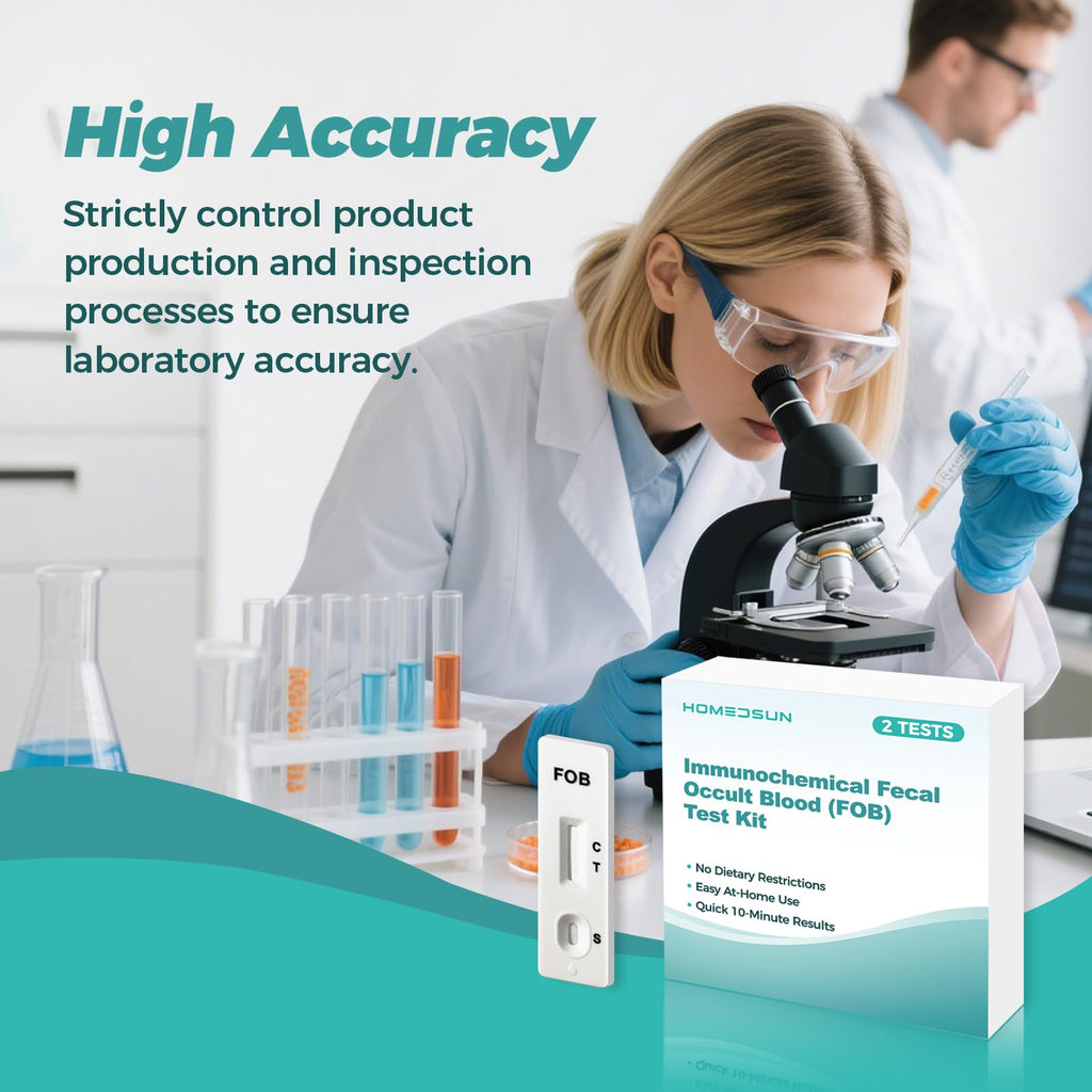2-Pack Immunochemical Fecal Occult Blood Home Test Kit D867