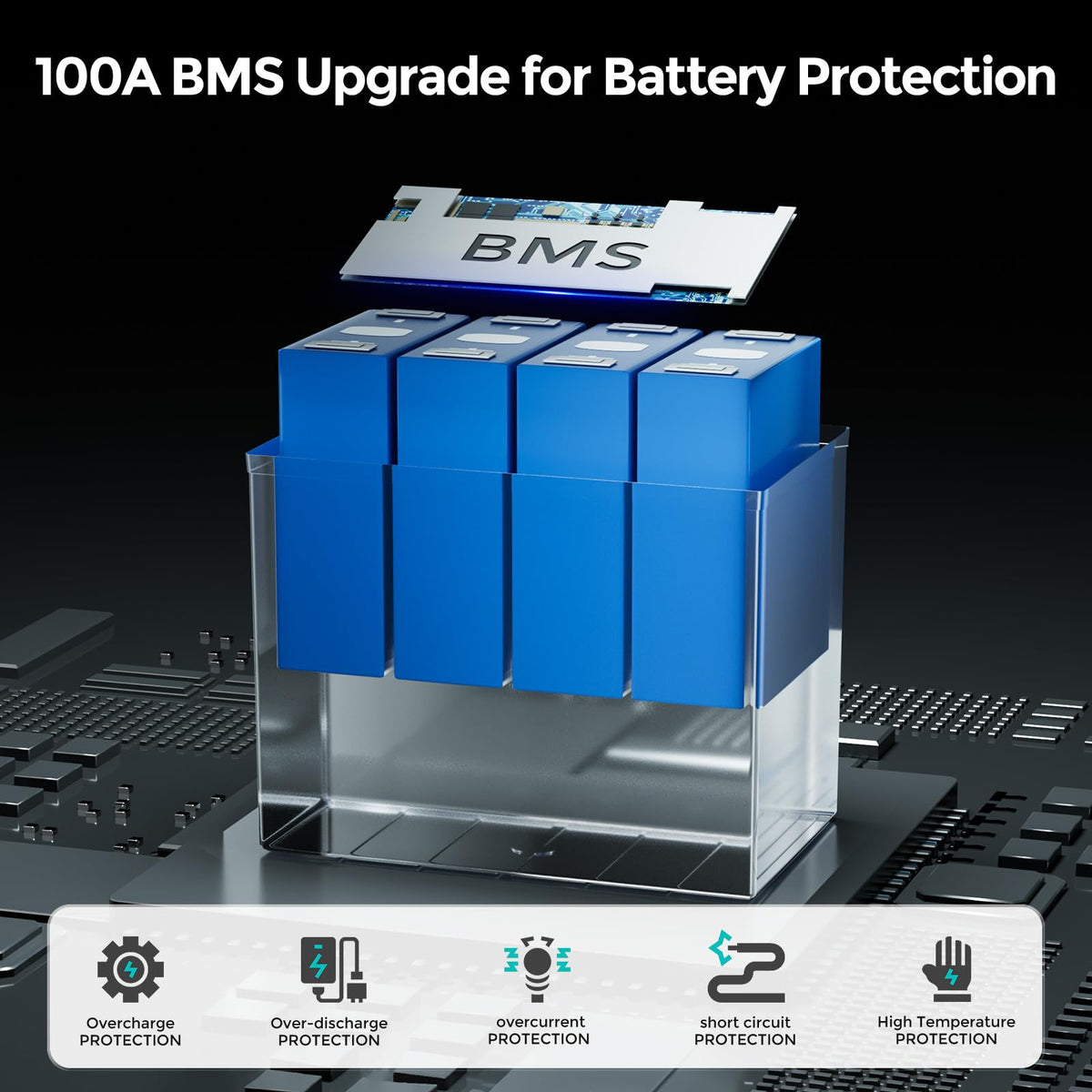 12V 100Ah Mini Lithium Battery A82374