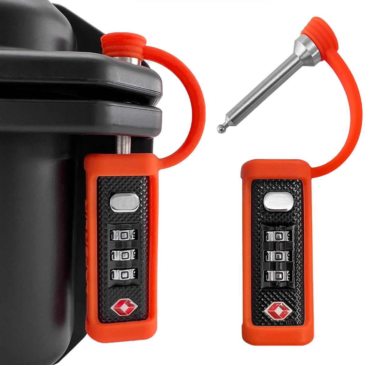TSA Lock 3-Dial Combo Padlock 2 Pack K2754