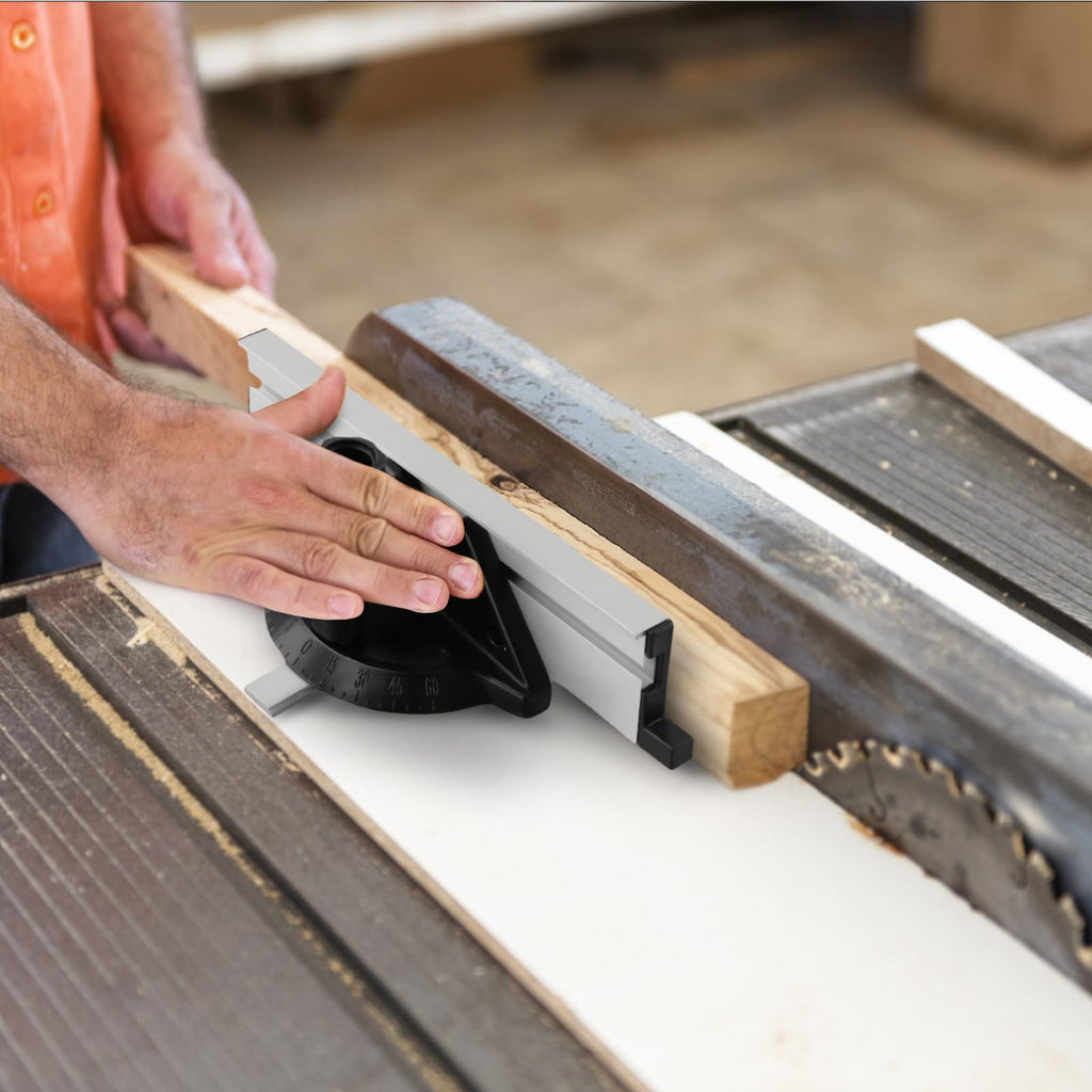 Table Saw Miter Gauge with Fence -60 To 60 Degrees X23526