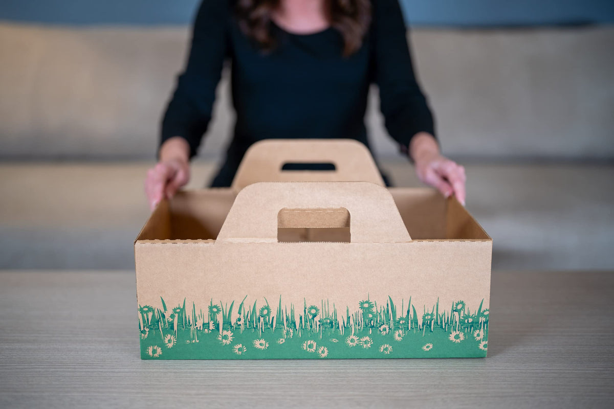 Biodegradable Disposable Litter Boxes 8-Pack Y67133