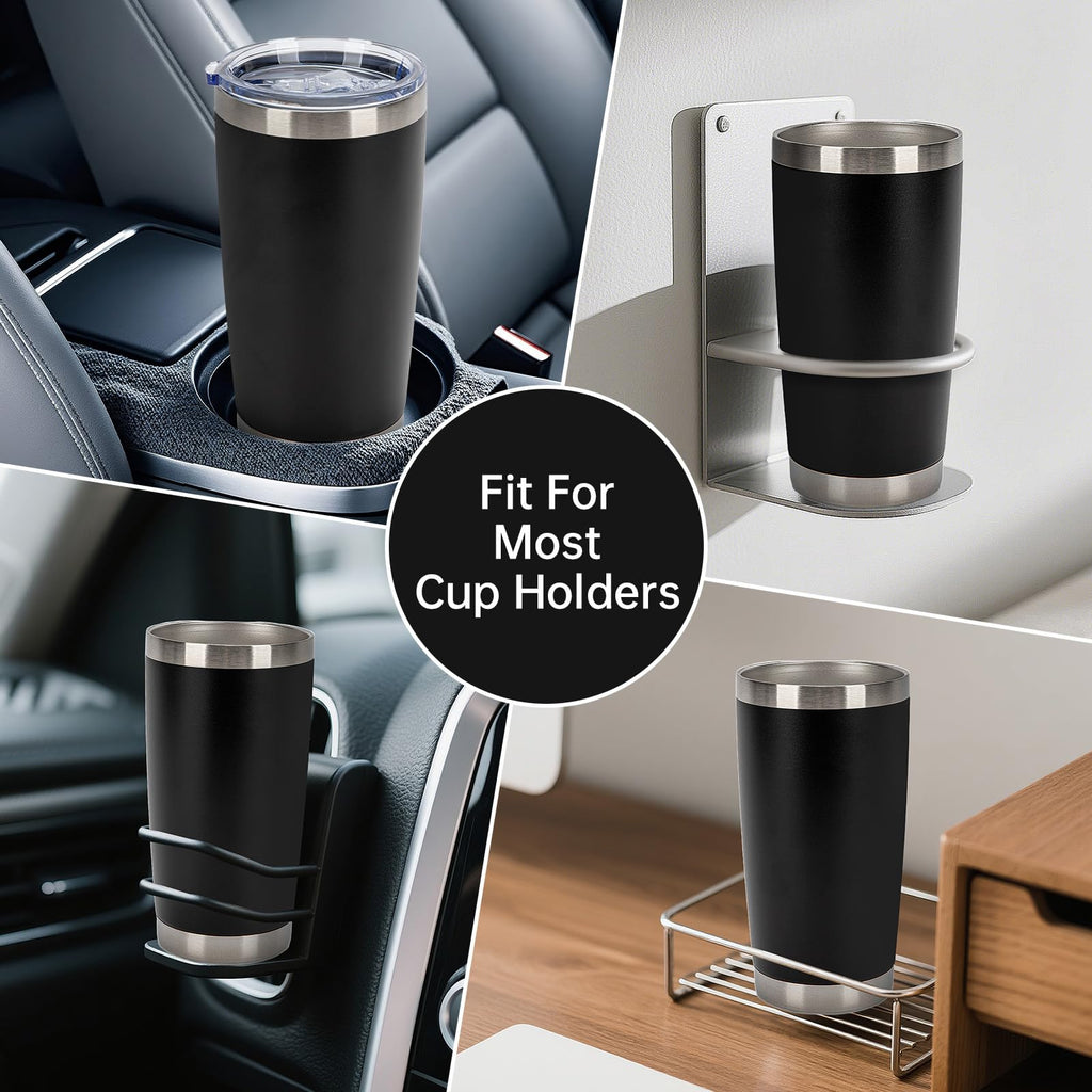 32 Pack 20oz Stainless Steel Insulated Tumblers with Lid & Straw S7548