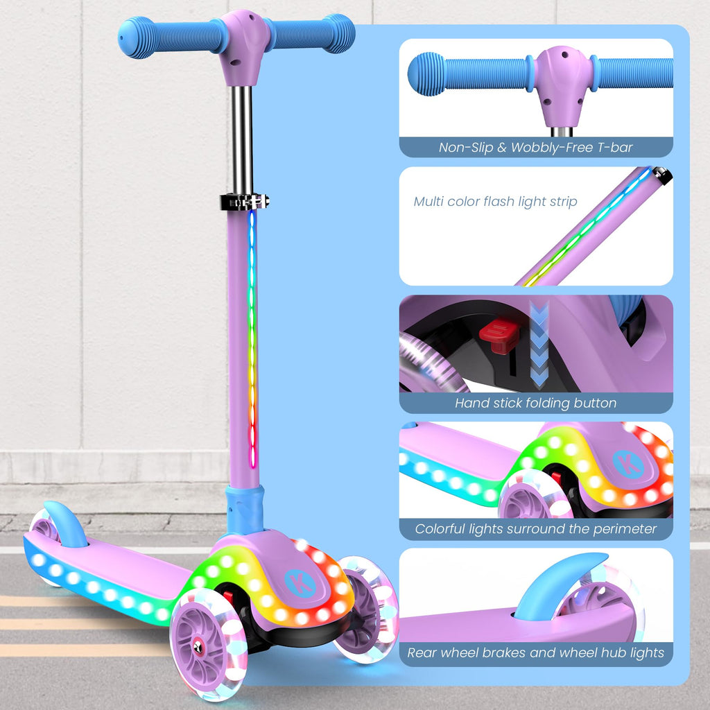 3 Wheel Foldable Kids Scooter T698576
