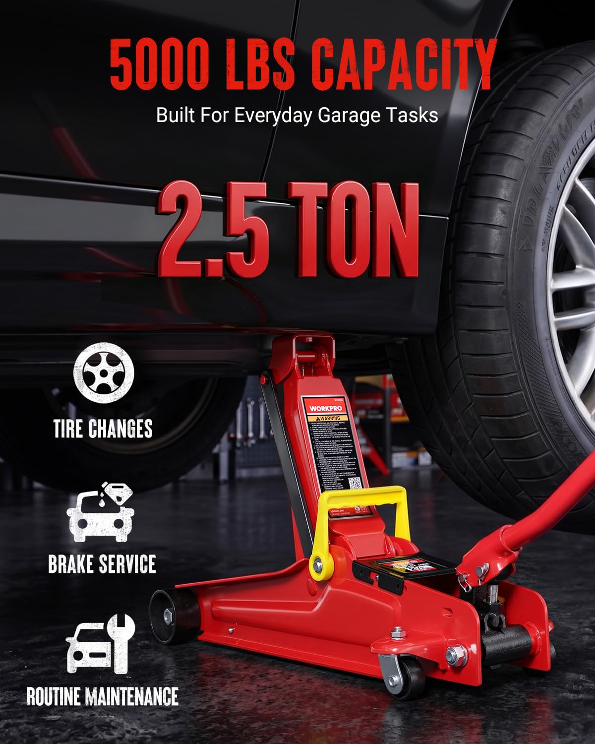2.5 Ton Hydraulic Trolley Floor Jack X2599