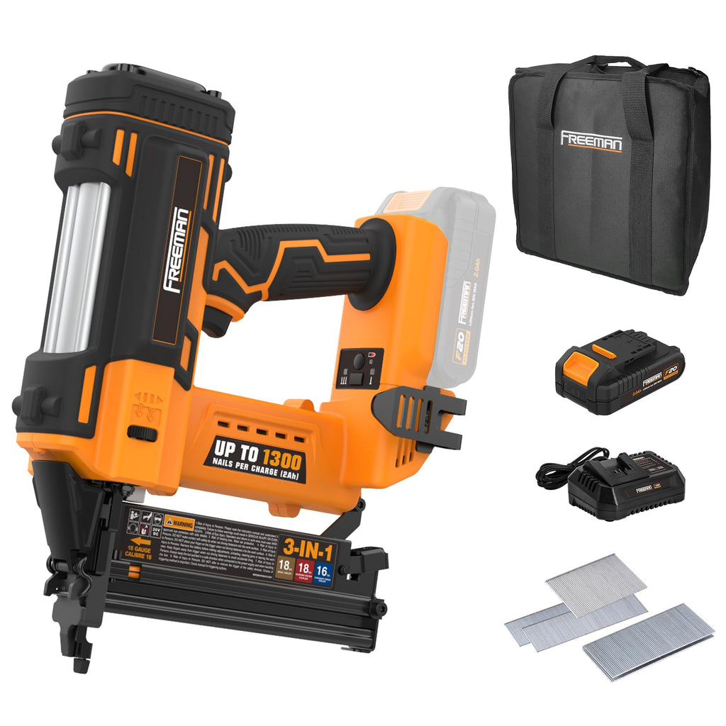 Cordless 3-in-1 Nailer Kit P8060
