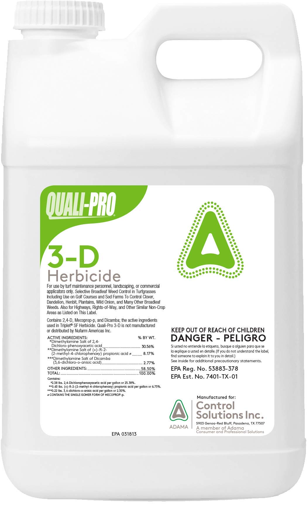 2.5 Gallon Jug Herbicide N760281