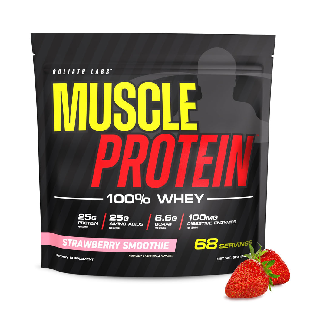 Whey Protein Powder Strawberry 5 lbs O34221