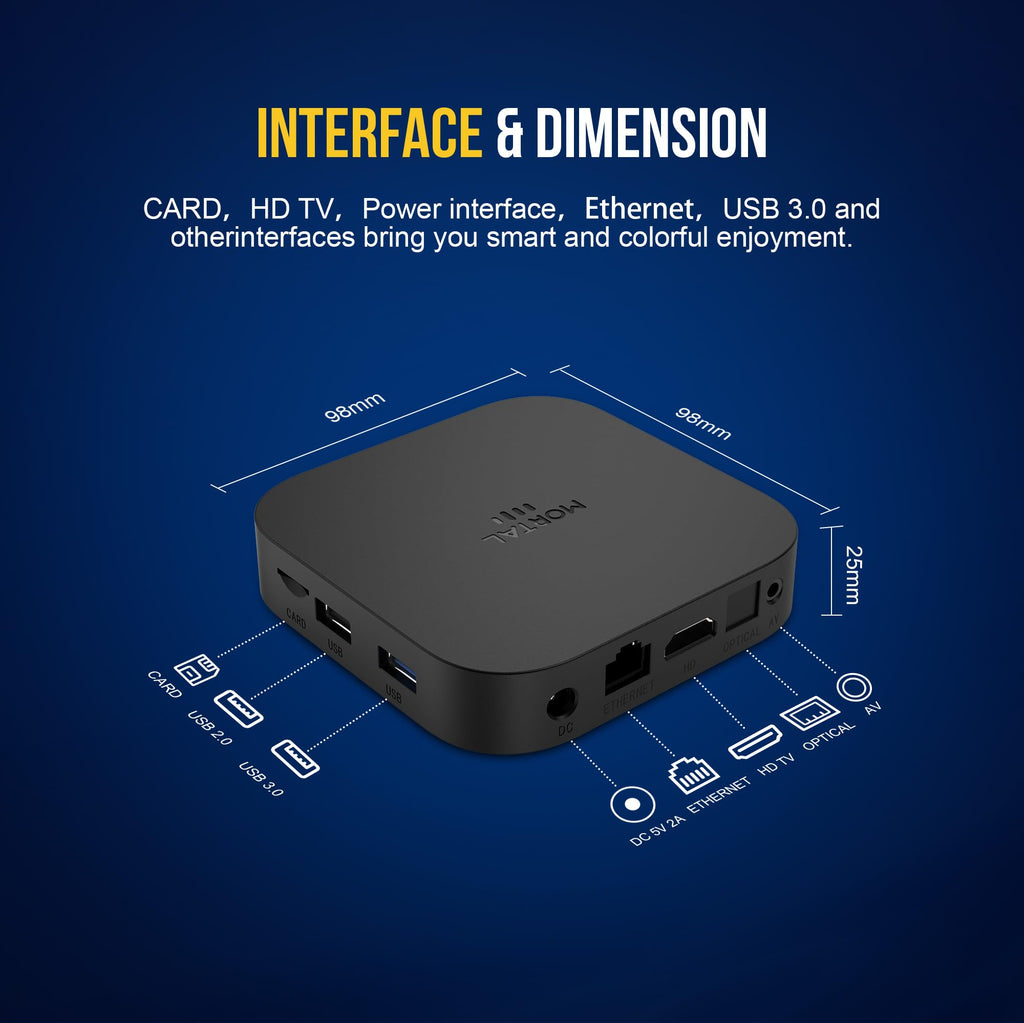 Android 14 TV Box 8K Ultra HD 2GB RAM 16GB ROM G79744
