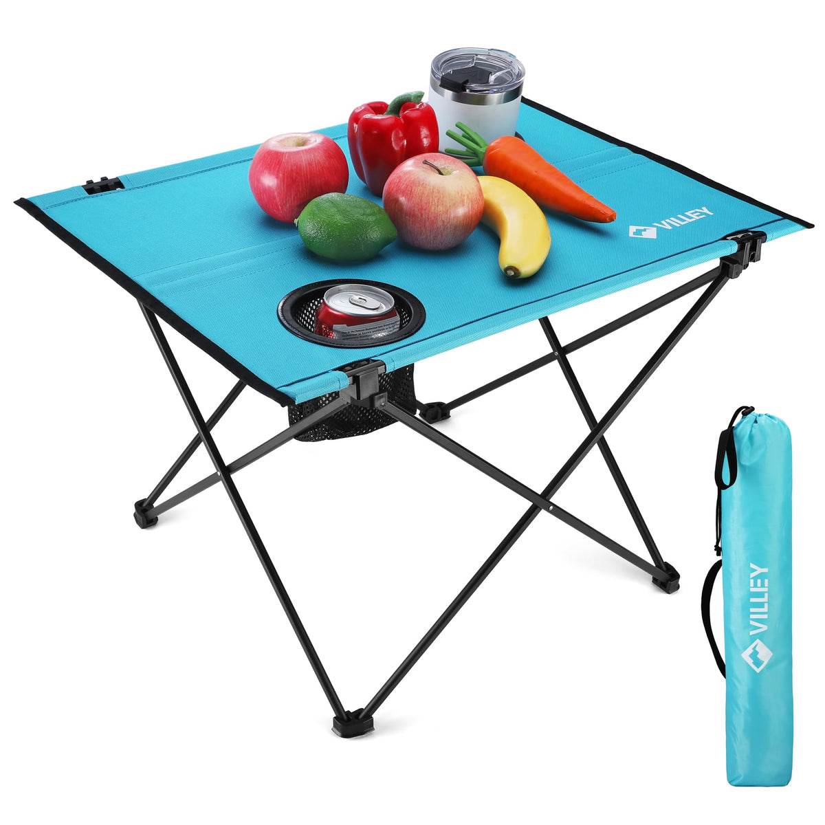 Folding Camping Table with 2 Cup Holders G383