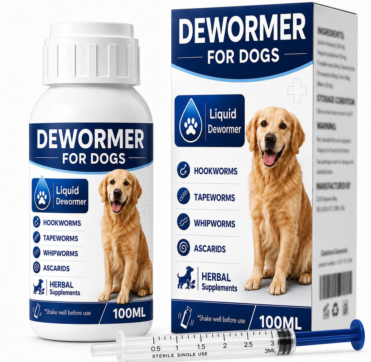 Dog and Puppy Dewormer Liquid O227