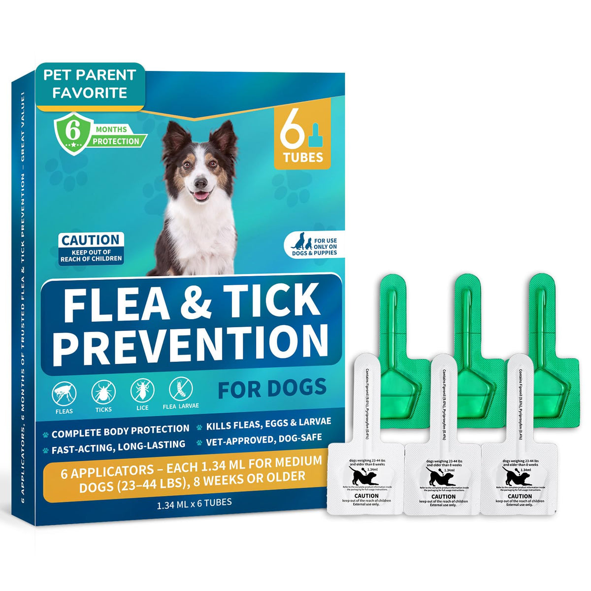 Flea and Tick Prevention for Medium Dogs U6812