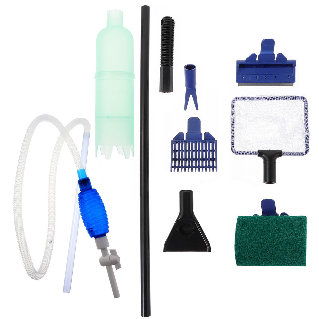 Fish Tank Cleaning Tool Set with 5 in 1 Brush Plastic H6627