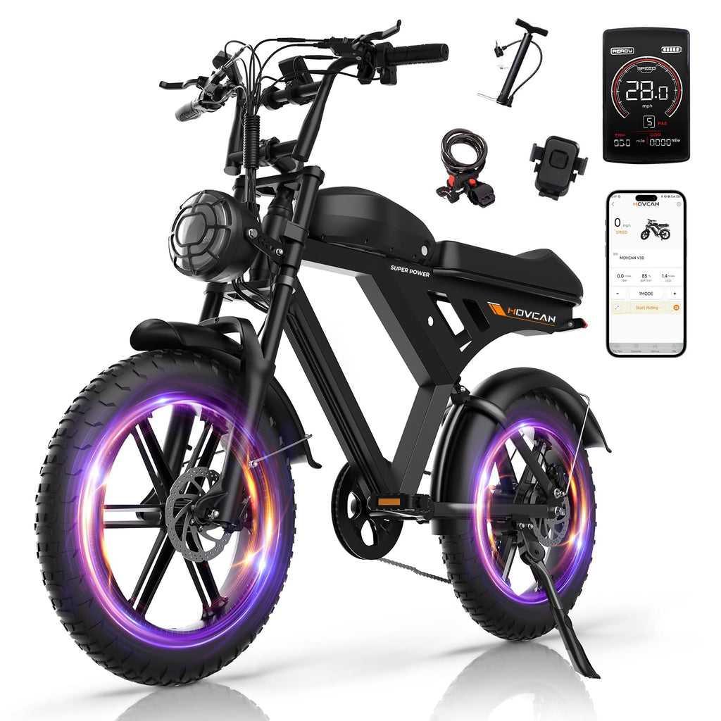 1000W Electric Bike 20" Fat Tire 7-Speed P31308
