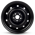 16 Inch Black Steel Rim E9363