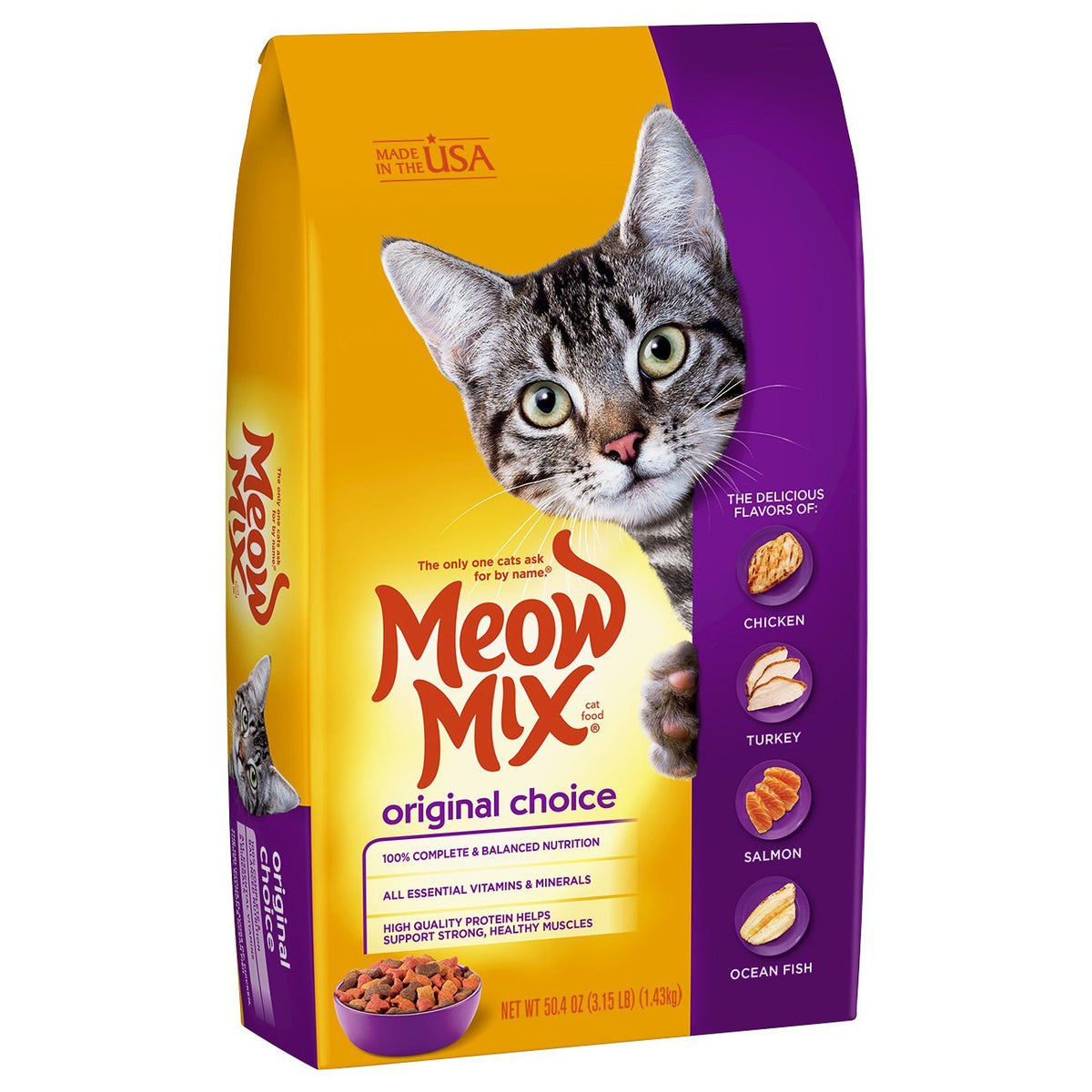 Original Dry Cat Food 3.15 Lb Pack Of 3 I14735