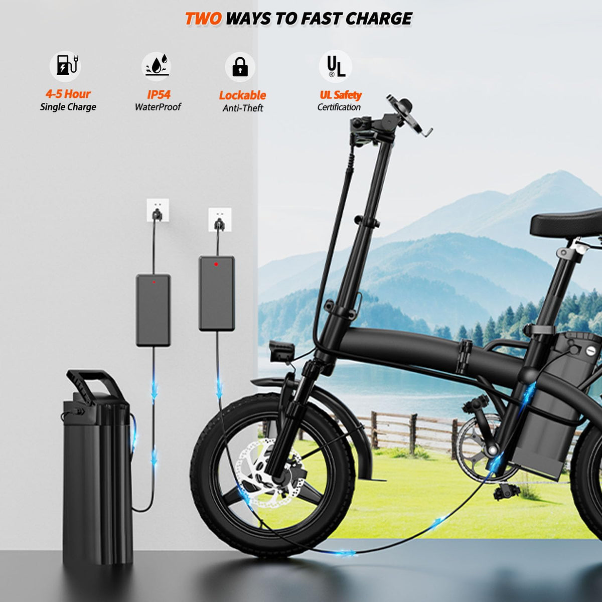 Foldable 500W Electric Bike I46469
