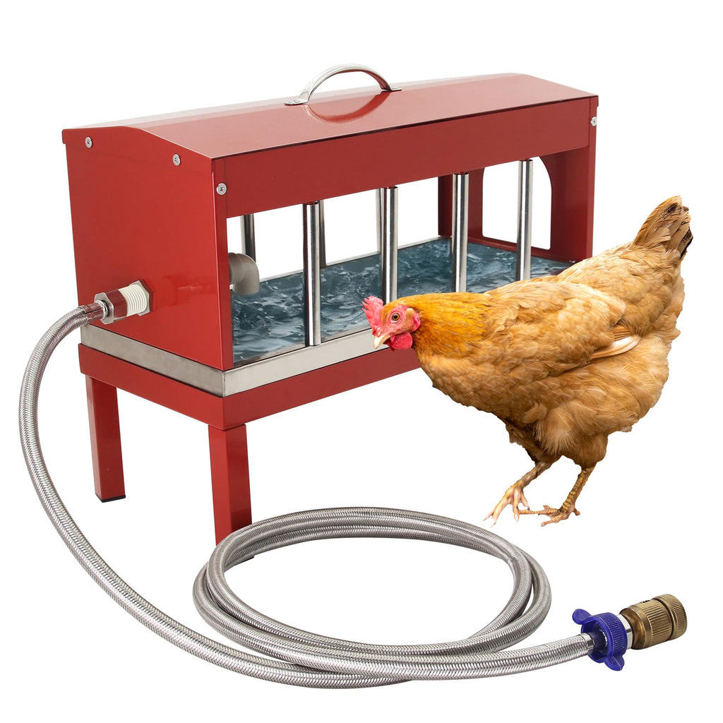 Automatic Chicken Waterer with Detachable Legs W341482