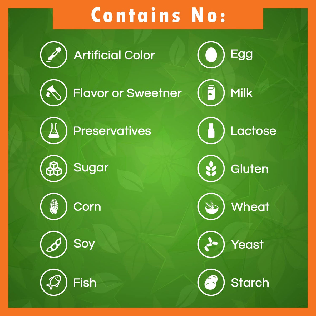 Extra Virgin Coconut Oil & MSM 1000 mg O51101