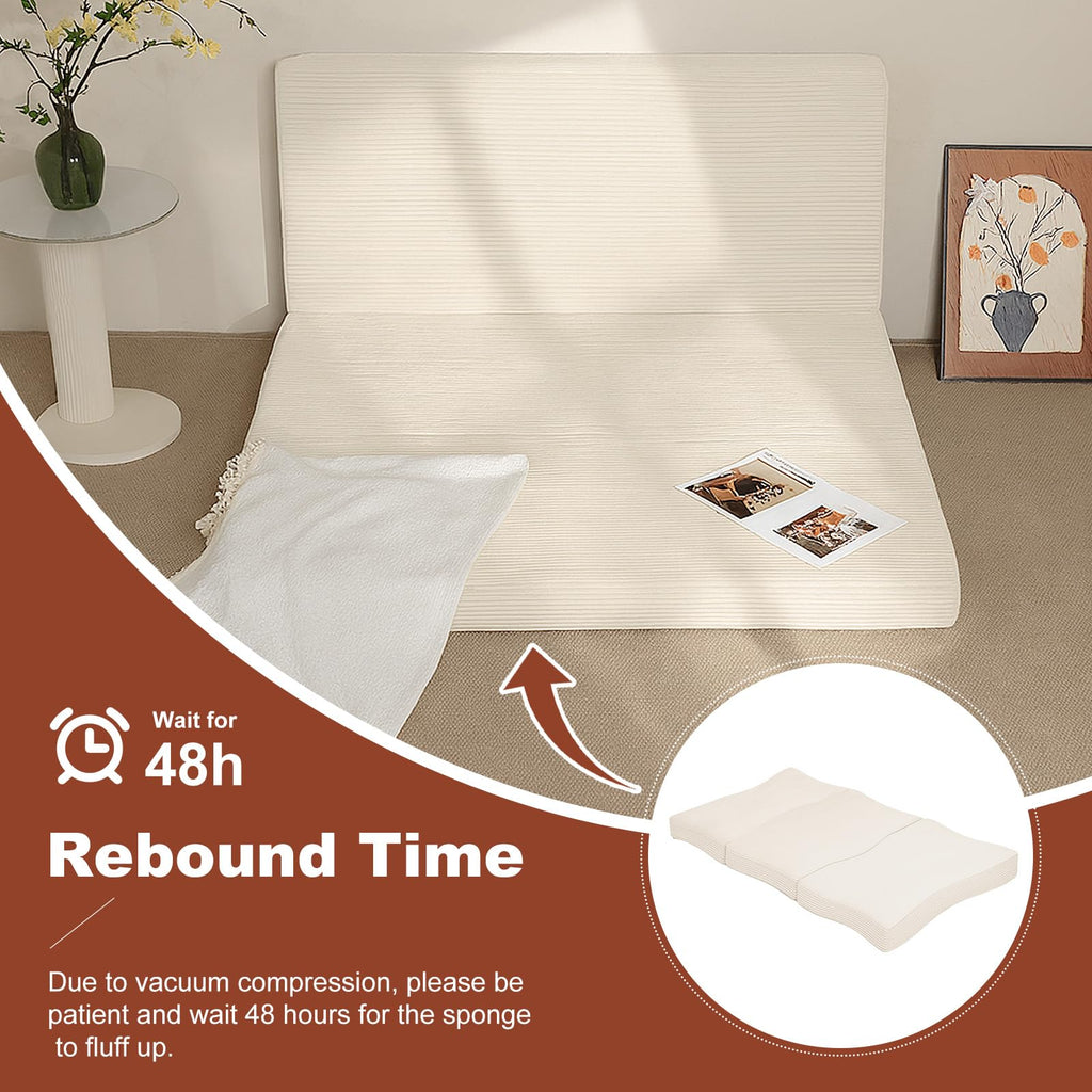 6-Inch Tri-Fold Foldable Mattress K464