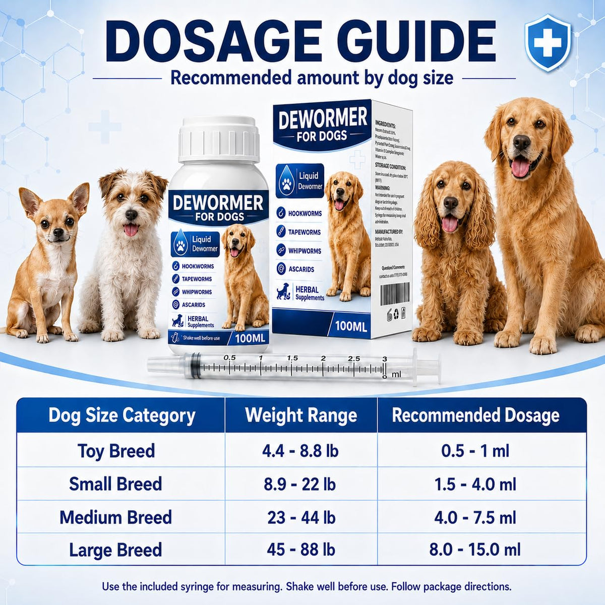 Dog and Puppy Dewormer Liquid O227