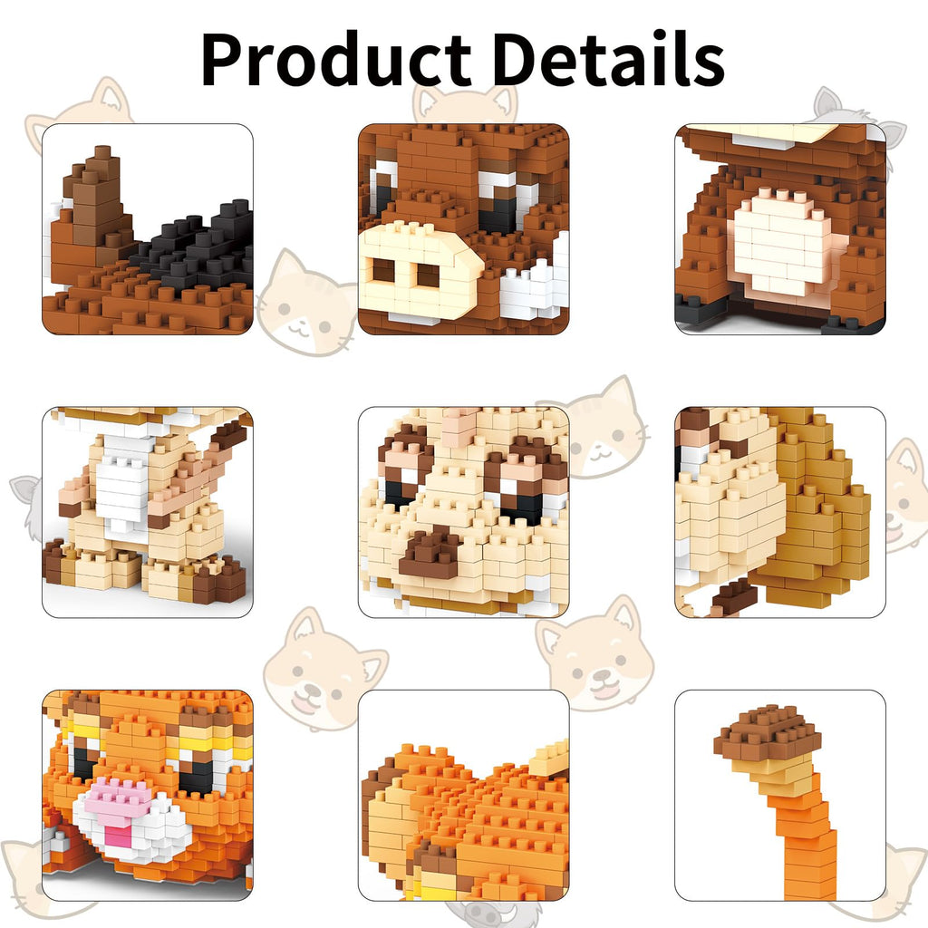 1856 PCS Mini Building Blocks Set M2389